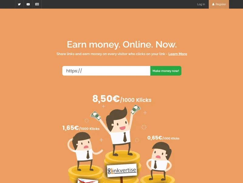 reputable and effective link shortening websites to make money today